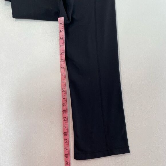 Lululemon Groove Crop Pants Black Size 4 | Yoga Pilates Bootcut Cropped Leggings - Picture 5 of 8